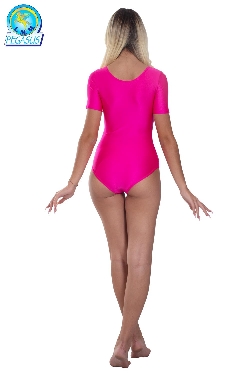BODY DANZA IN LYCRA MEZZA MANICA FUCSIA DONNA